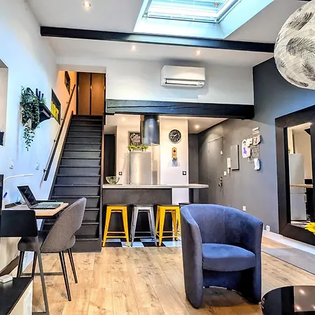 Duplex Calme En Centre-ville Avec Climatisation Et Parking Gratuit * Τουλούζη