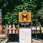 Duplex Calme En Centre-ville Avec Climatisation Et Parking Gratuit アパート トゥールーズ