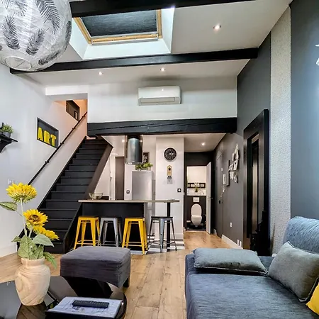 Grand Duplex - Parking Prive - Centre - Calme Appartamento