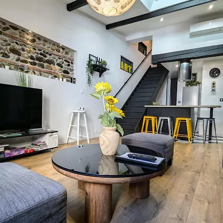 Appartement Grand Duplex - Parking Prive - Centre - Calme *