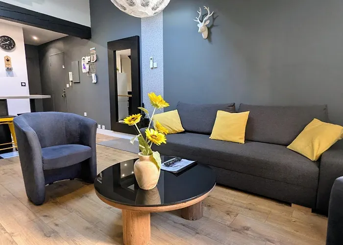 Grand Duplex - Parking Privé - Centre - Calme *